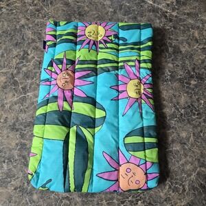 BAGGU Zucchini + Sun Ripstop Nylon Puffy Laptop Sleeve  Retired NWOT